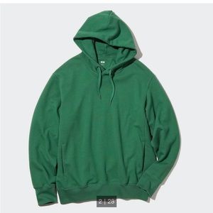 NWOT Uniqlo Green Hoodie
